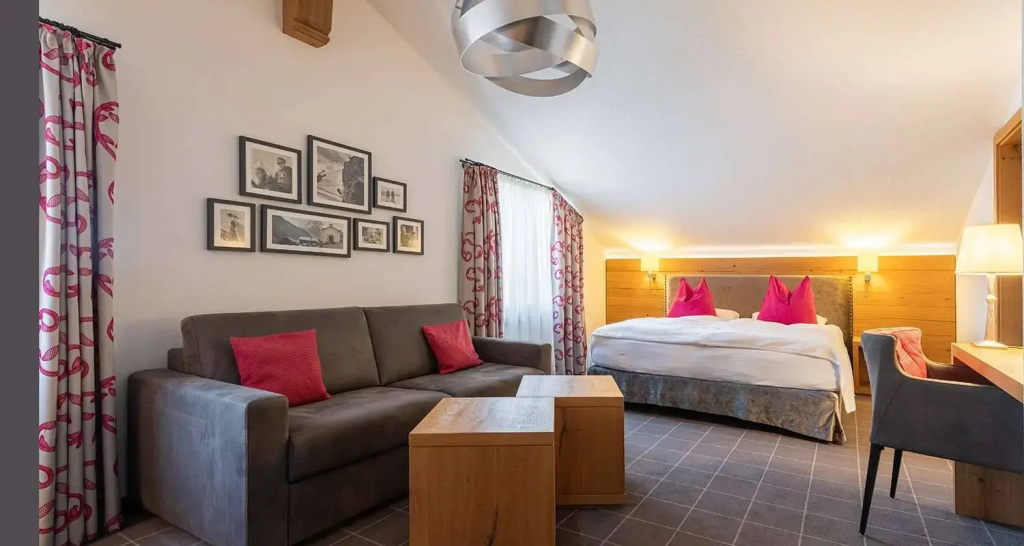 Hotel Chesa Valese - Chambres