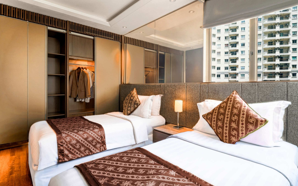 Ascott Waterplace Surabaya - Chambres
