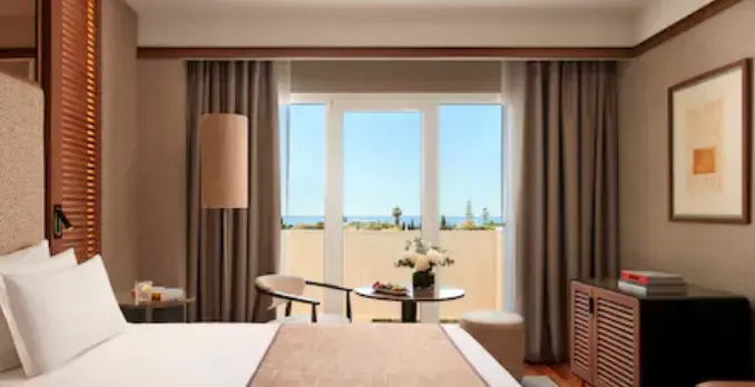 Superior Terrace Double room with sea view (full double bed)