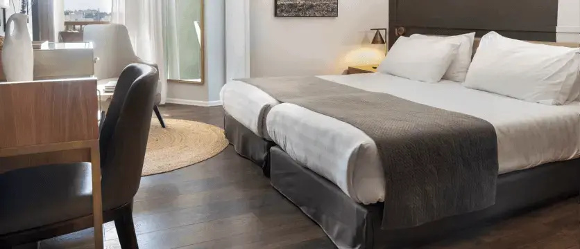 Deluxe Double room with Old City view (full double bed)