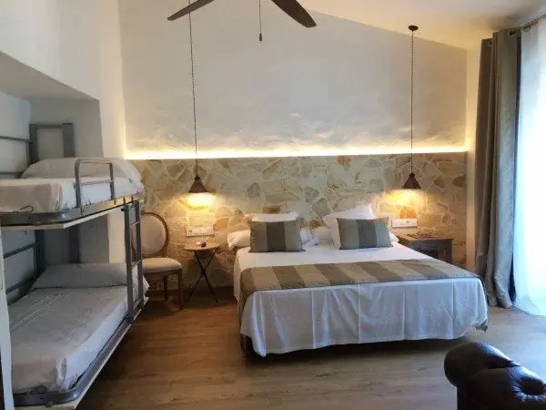 Hotel Restaurant Galena Mas Comangau - Chambres