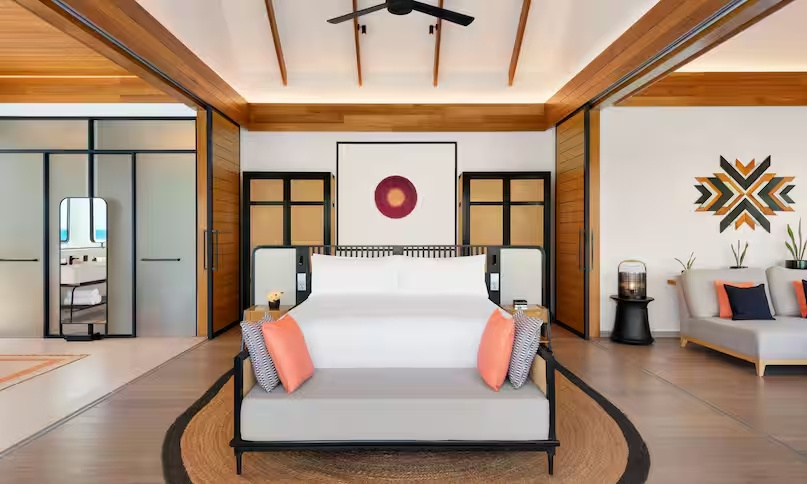 1 Bedroom Overwater Double Suite with Pool