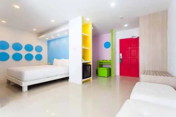 Двухместная студия Family двуспальная кровать в Samui VertiColor