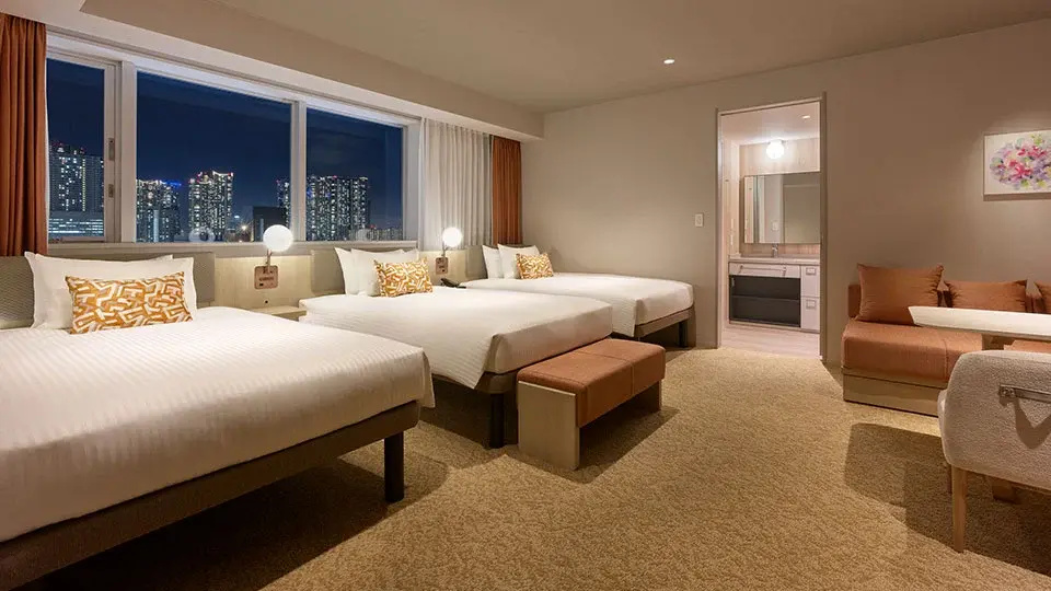 Mitsui Garden Hotel Ginza Tsukiji Room Type - Accessible Triple Room