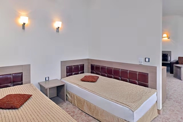 Double room with park view (twin beds)