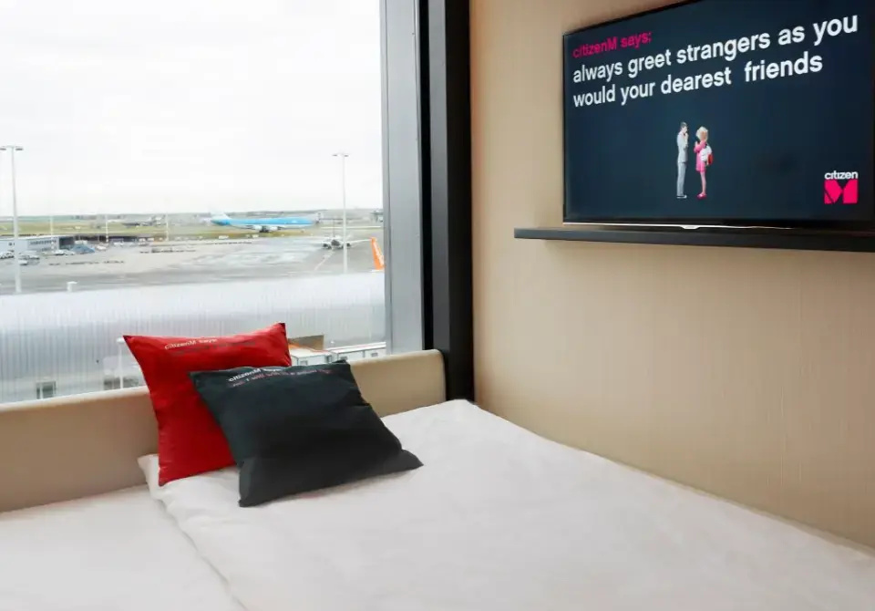 CitizenM Schiphol Airport - Chambres