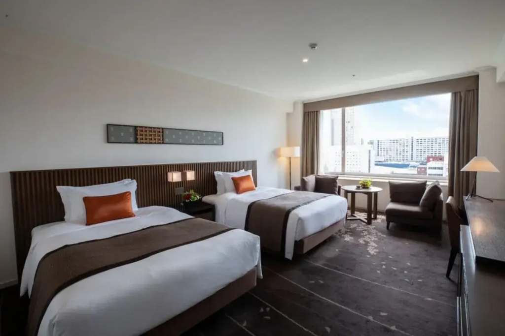 Upper Deluxe Double room (twin beds)