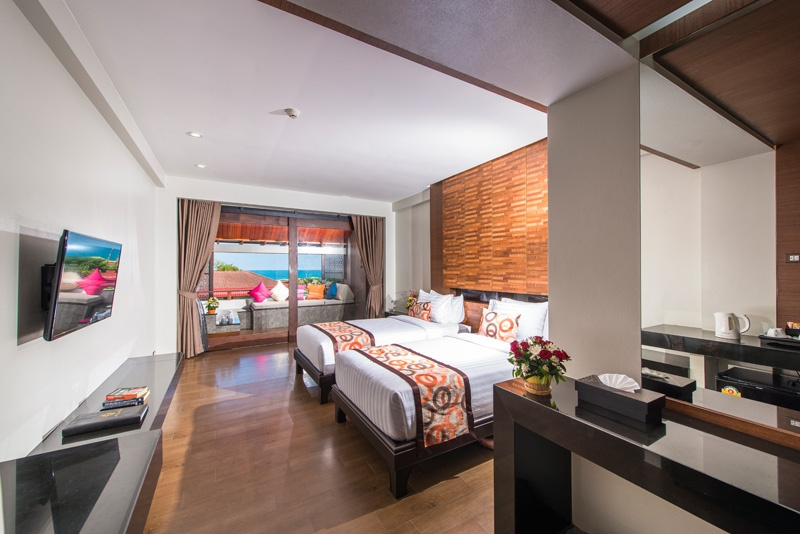 Deluxe Double room with balcony (twin beds)