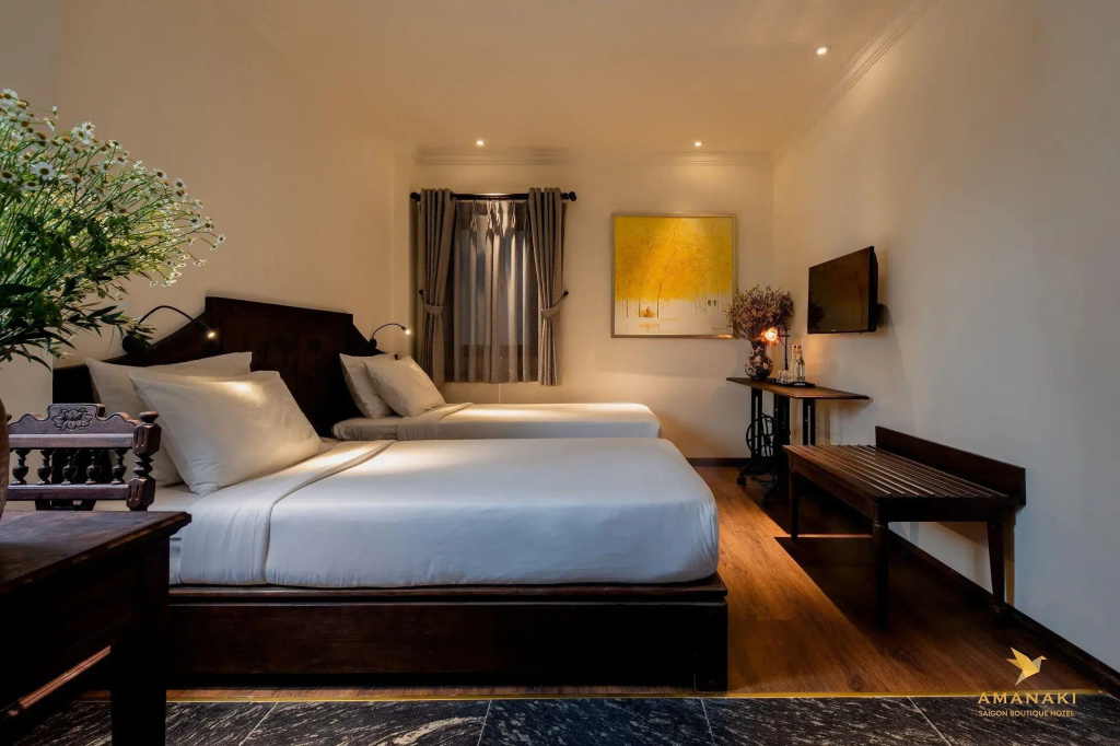 Amanaki Saigon Boutique Hotel - Chambres