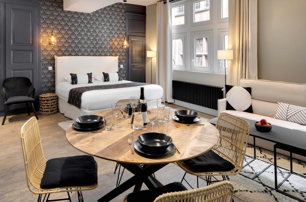 Maison des Ducs 1 Floor Double Studio (full double bed)