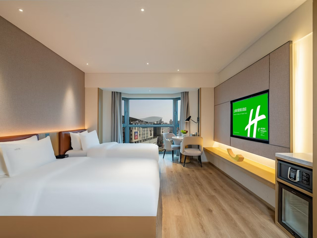 Standard Double room with city view (twin beds)