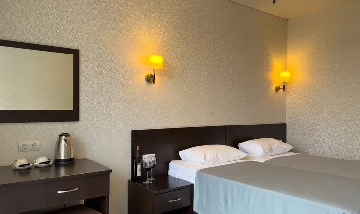 Двухместный номер Comfort с балконом 2 отдельные кровати в Жоэквара