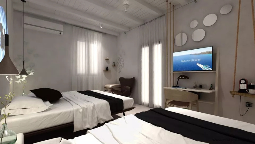 Absolute Mykonos Suites & More - Chambres