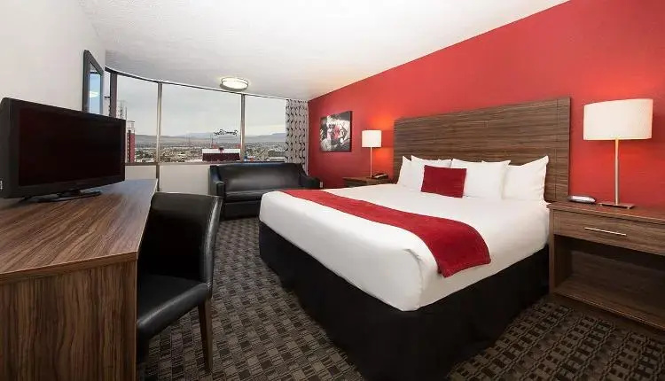 the D Casino Hotel Las Vegas - Chambres
