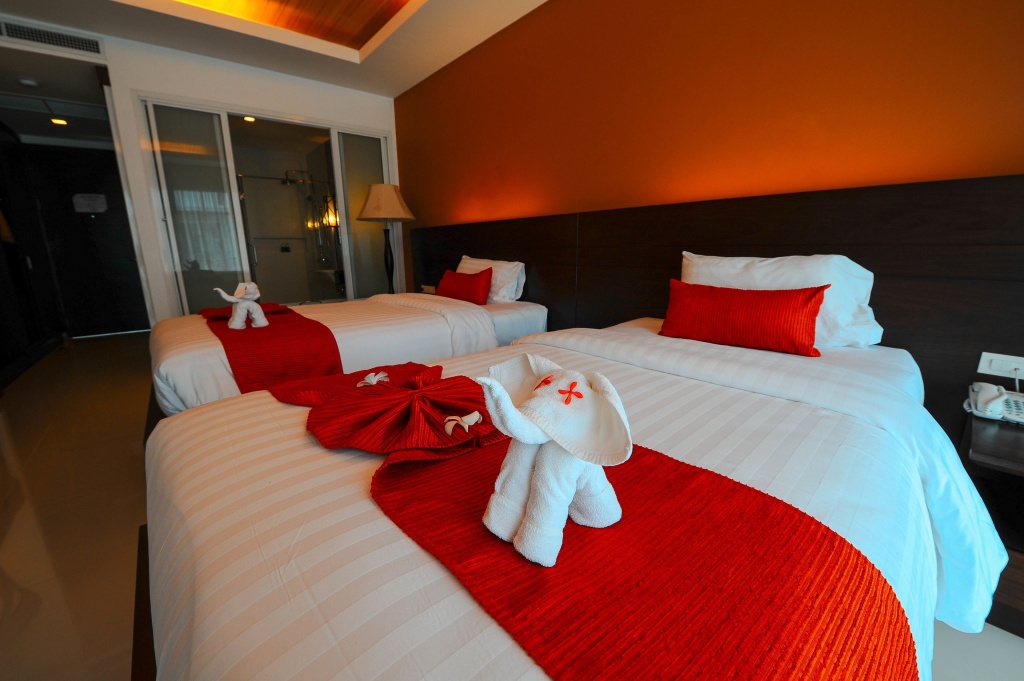 Grand Deluxe Double room with balcony twin beds