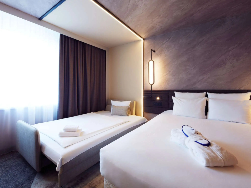 Novotel Zurich Airport Messe - Chambres