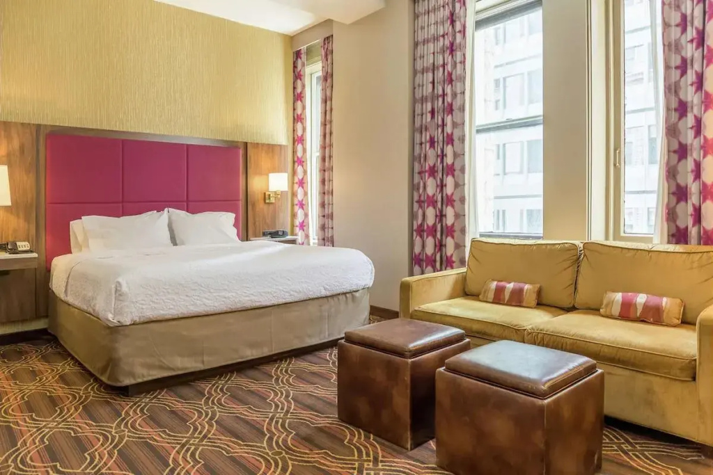 Hampton Inn Majestic Chicago Theatre District - Chambres