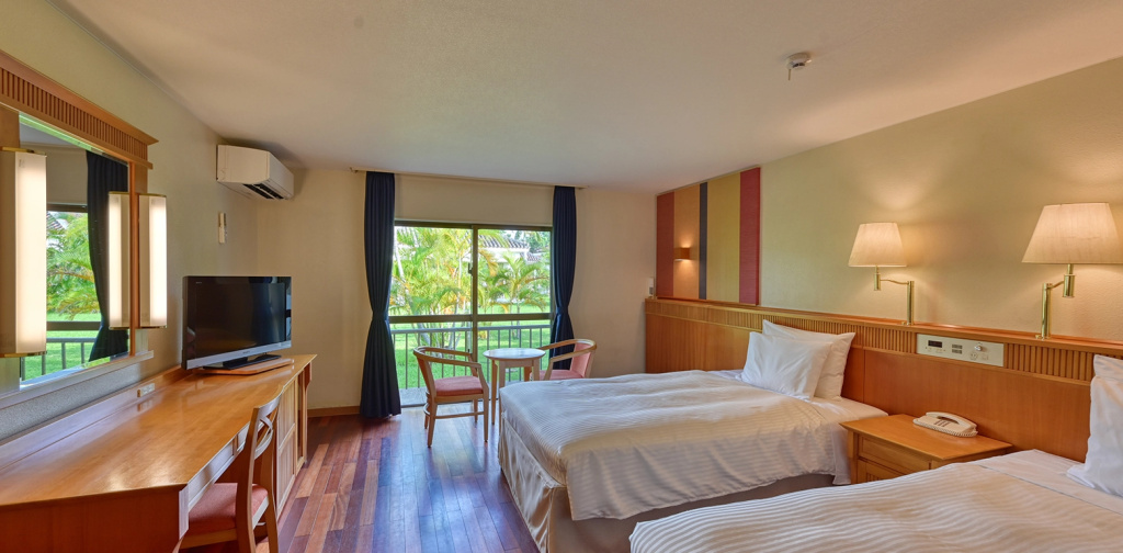 Fusaki Beach Resort Hotel & Villas Room Type - Standard Twin Villa (twin beds)