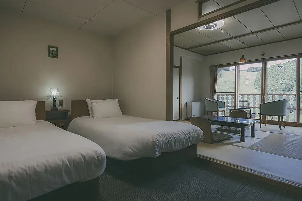 Japanese-Western Style Double room (twin beds)