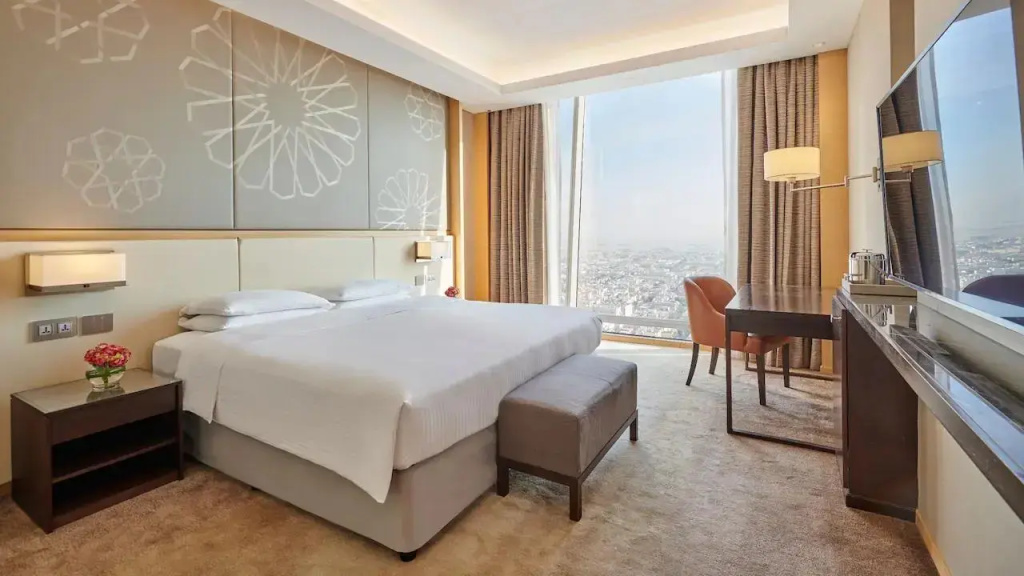 High Floor Double room (full double bed)