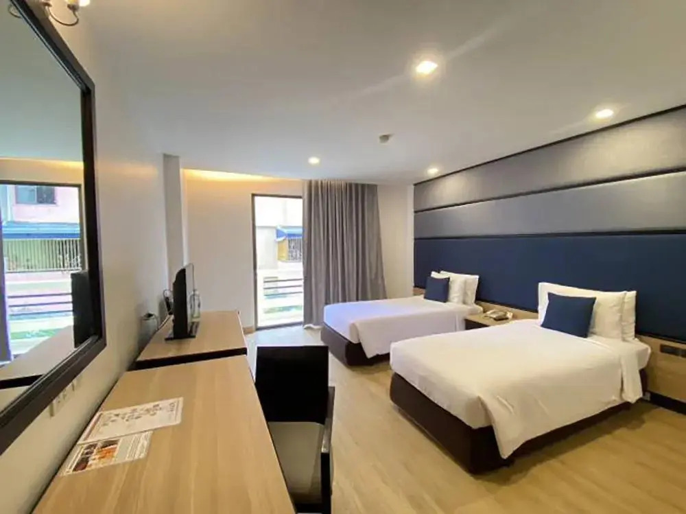 Двухместный номер Superior двуспальная кровать в Sunbeam Hotel Pattaya