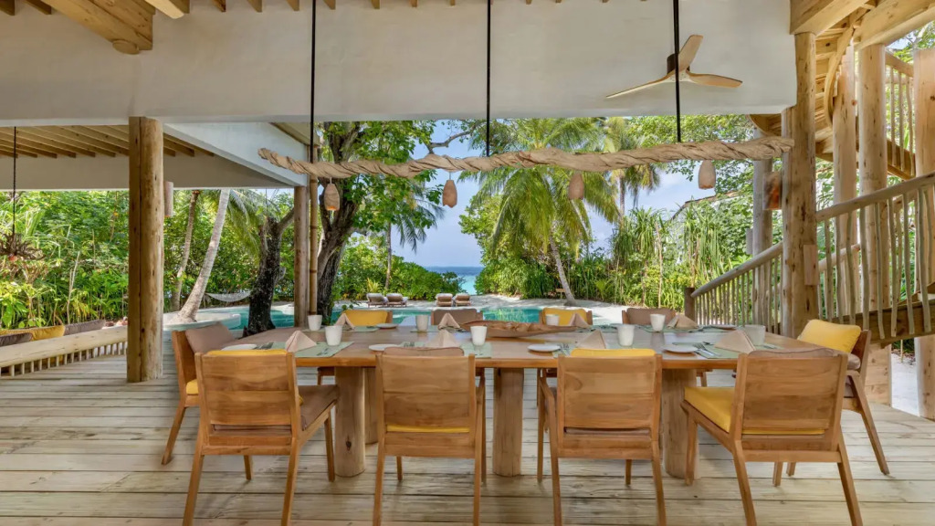 Вилла 18 в Soneva Fushi