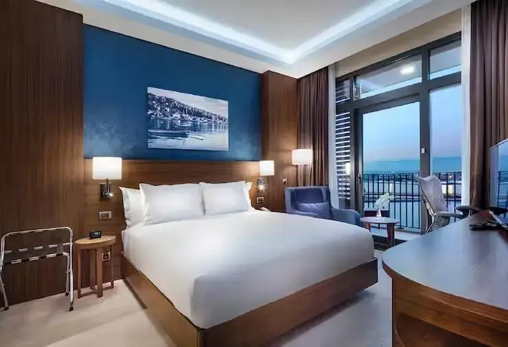 1 Bedroom Double Suite with Aegean sea view full double bed