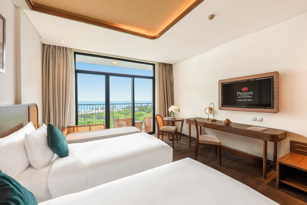 Best Western Premier Sonasea Phu Quoc Room Type - Premier Deluxe King Sea View