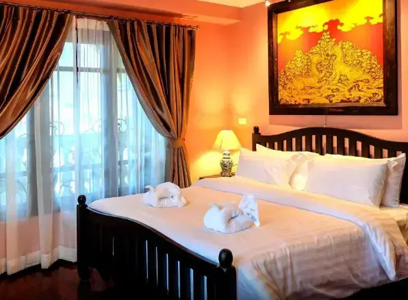Двухместный номер Deluxe двуспальная кровать в Siri Heritage Bangkok Hotel