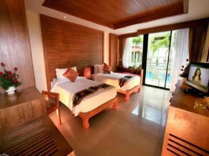 Двухместный номер Deluxe Pool Access 2 отдельные кровати в Honey Resort