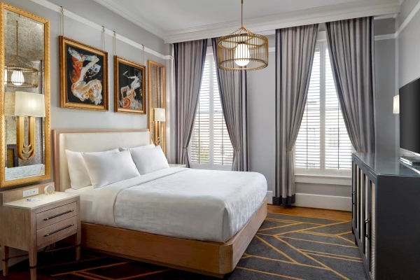 Двухместный люкс Deluxe двуспальная кровать в The Tremont House, Galveston, a Tribute Portfolio Hotel