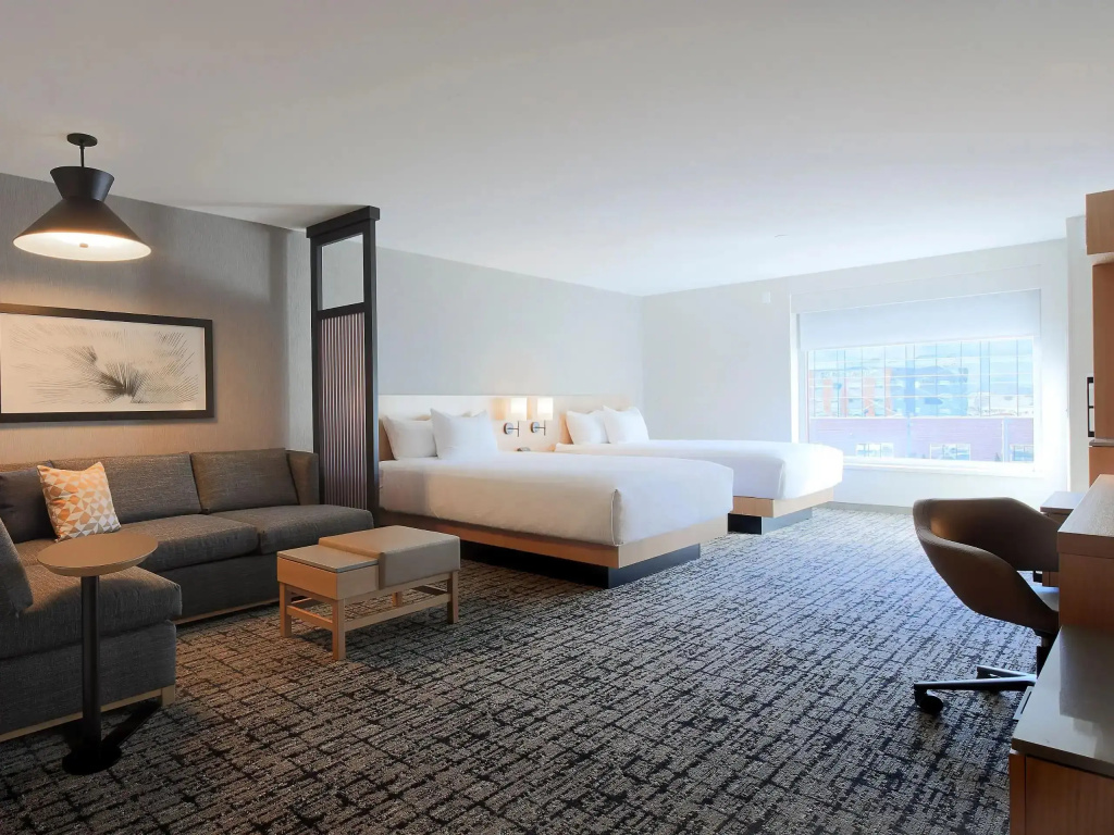 Accessible Double room (twin beds)
