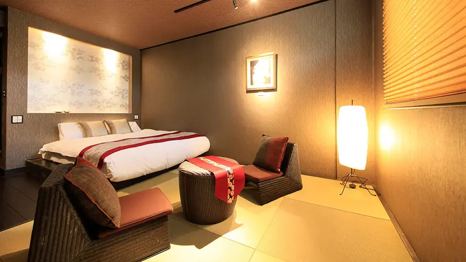 Japanese-Style Double room (full double bed)
