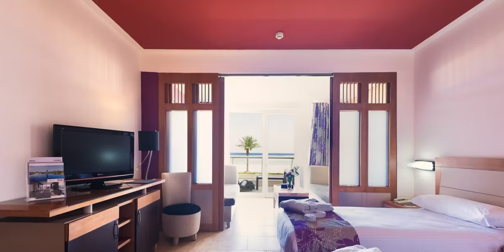 Двухместный номер семейный с видом на море 2 отдельные кровати в Barceló Tiran Sharm