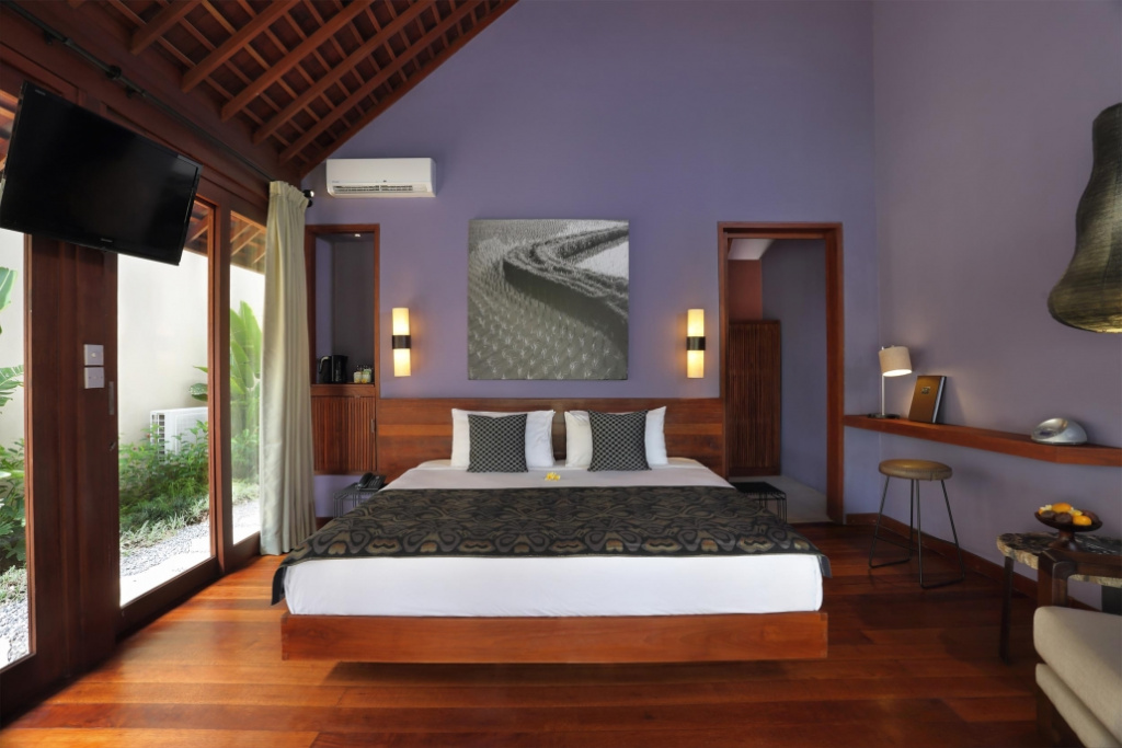 1 Bedroom Rice Field View Double Pool Villa (full double bed)