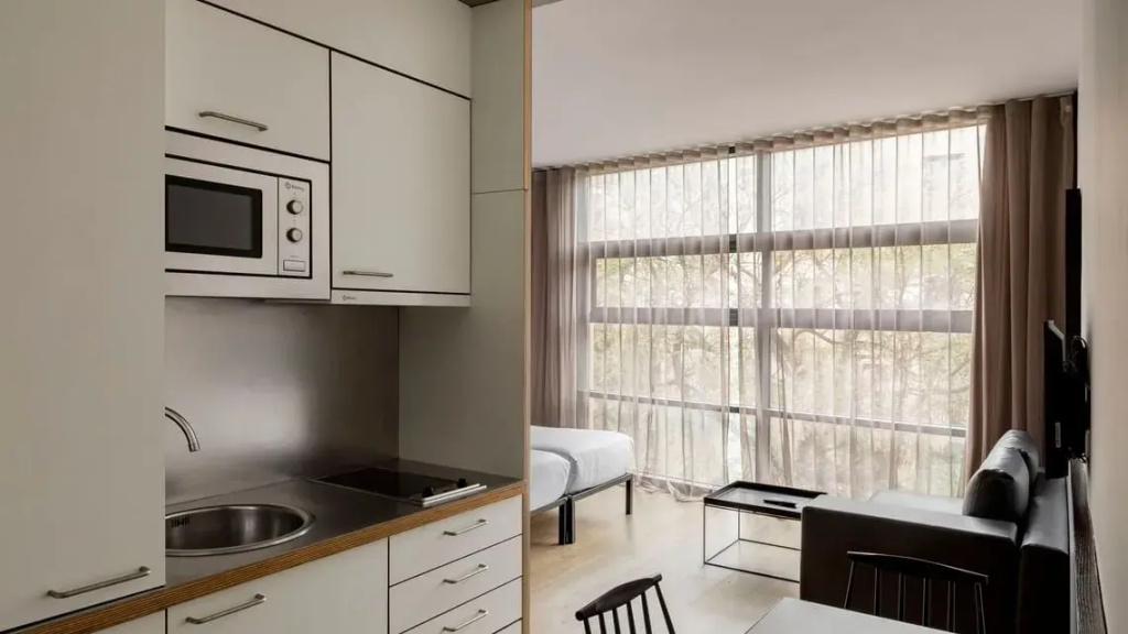 Aparthotel Allada - Chambres