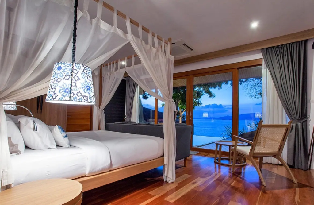 Pool Double Villa with ocean view (full double bed)