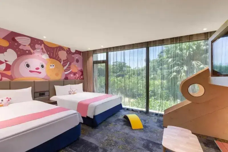 溫暖擁抱主題客房，帶有景色