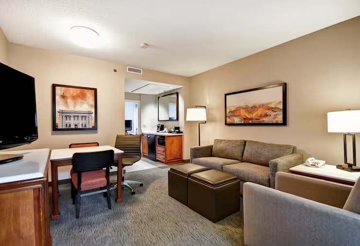 Embassy Suites Little Rock - Chambres