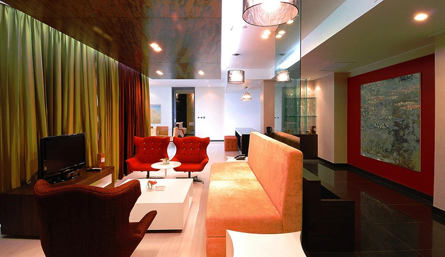 Люкс Extreme Royal с 2 комнатами oceanfront в Отель The Zign Hotel