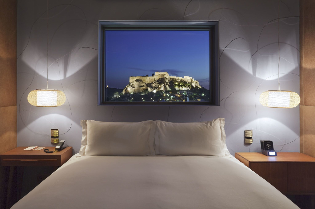 1 Bedroom Double Penthouse Suite with city view (full double bed)