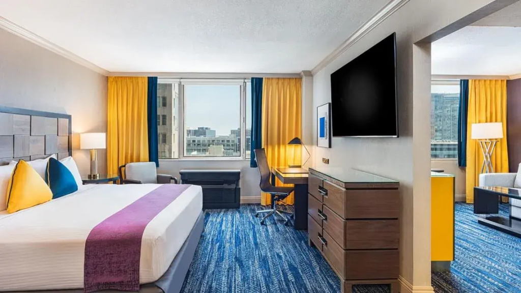E-Central Downtown Los Angeles Hotel - Chambres