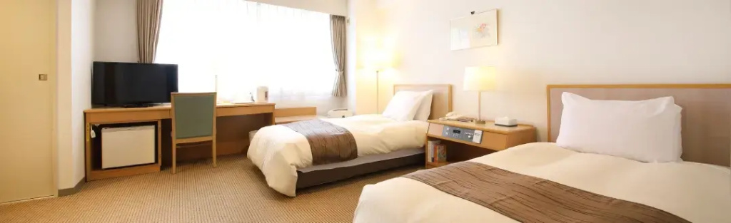Universal Designed Double room (twin beds)