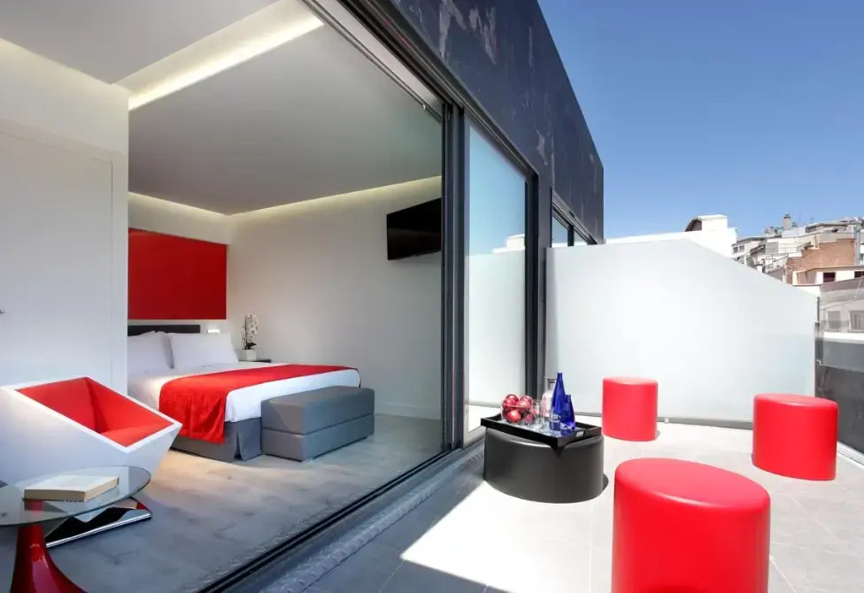 Superior Terrace Double room full double bed