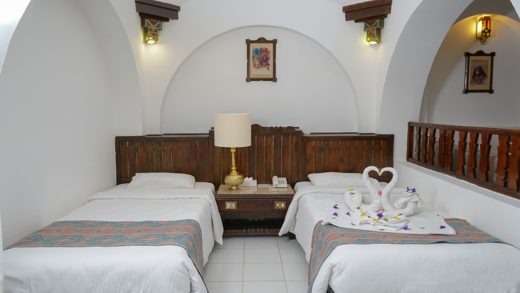 Panorama Double room with sea view (twin beds)