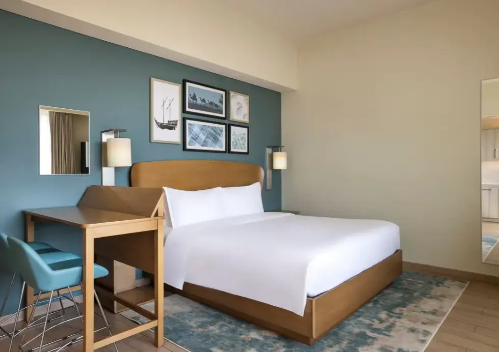 Double Studio with harbour view (full double bed)