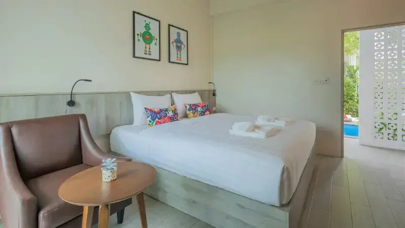 Peony Standard Double room (full double bed)
