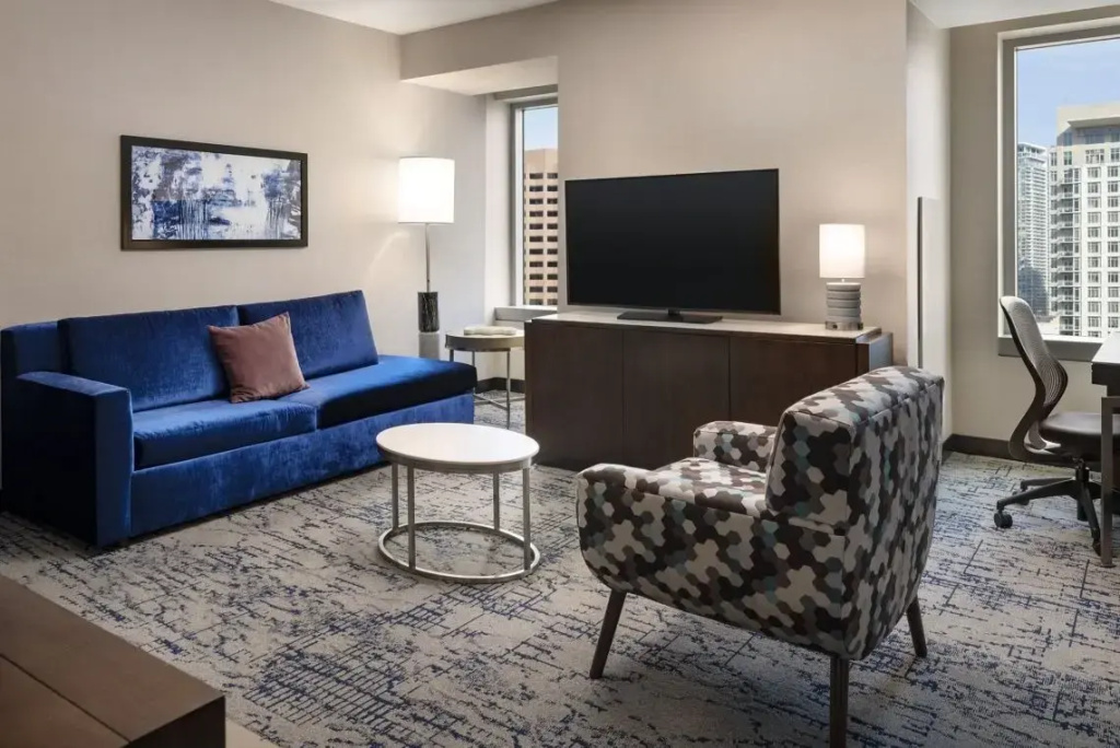 Residence Inn Los Angeles L.A. LIVE - Chambres