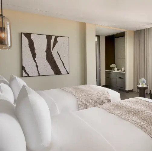 Двухместный номер Lagoon 2 отдельные кровати в Villa Le Corail, A Gran Melia Hotel