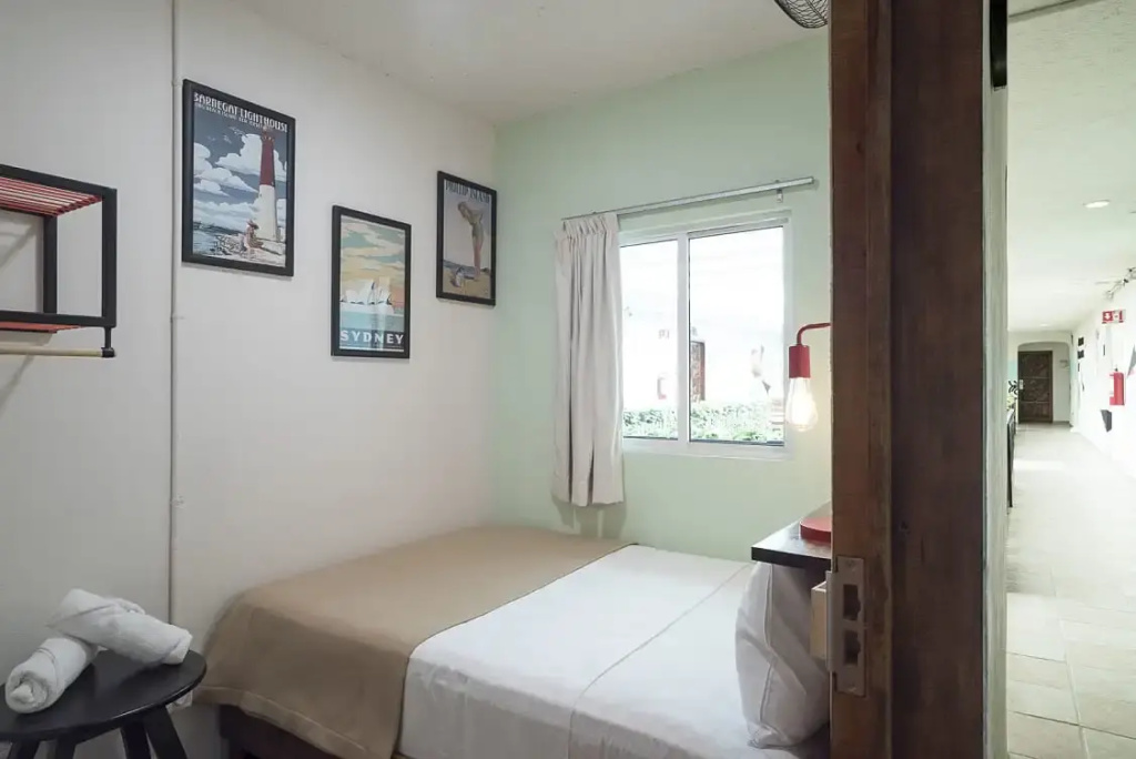 Micro Double room (full double bed)